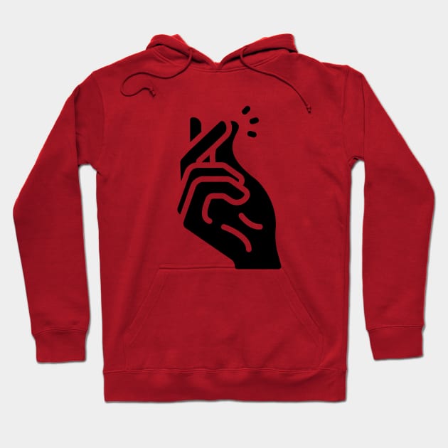 finger snap Hoodie by Kidrock96